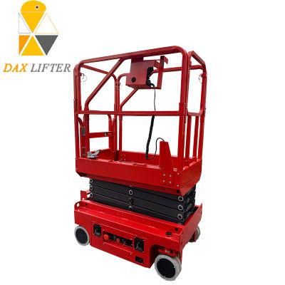 China Daxlifter 240kg 3m 4m Self-Propelled Mini One Man Lift