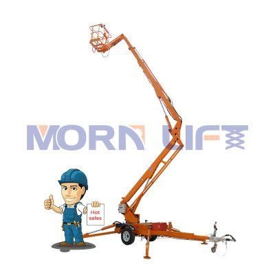 200 Kg 14m Morn China Cherry Picker Trailer Boom Lift