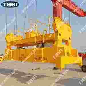 Hydraulic Telescopic Container Spreader Heavy Lifting Capacity