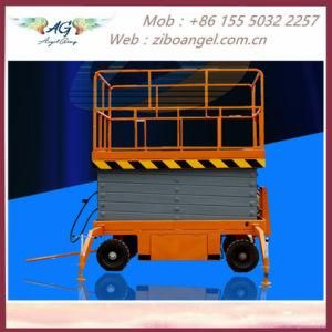 Self-Propelled Economical Scissor Lift with Max Platform (6m) Movable Shydraulic Scissor Table Lift