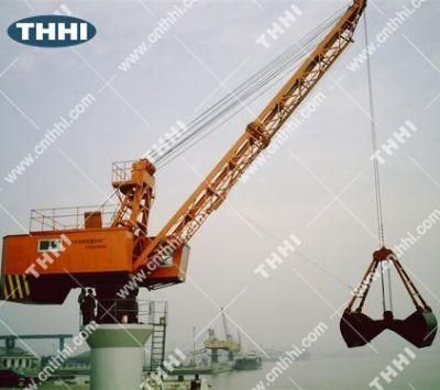 Crane Discharging Clamshell Grab Bucket with Remote Control