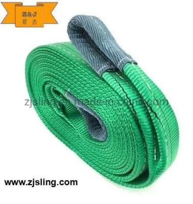 2t Double Flat Eye to Eye Lifting Belt Polyester Webbing Sling