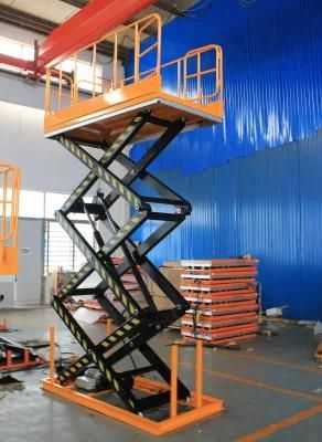 Electric Hydraulic Triple Scissors Lift Platform