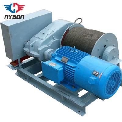Custom 220V ~ 480V 50/60Hz Slow Speed Wire Rope Electric Winch for Lifting and Pulling