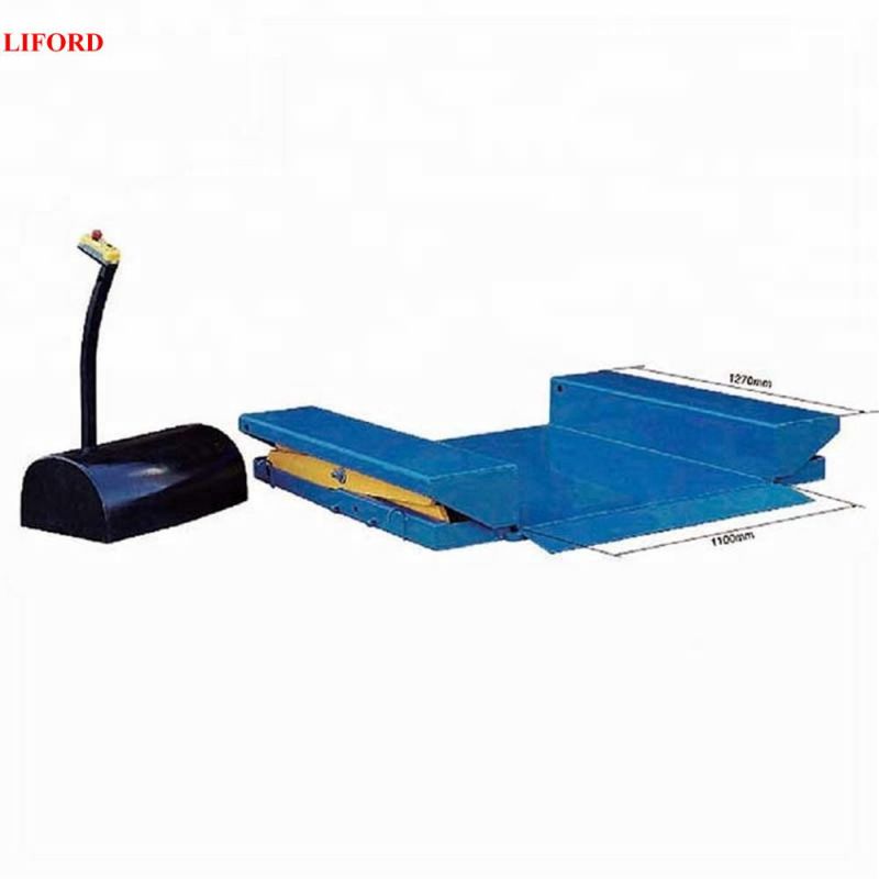 1500kg Capacity Zero-Low Lift Tables Pallet Lift Hx1500