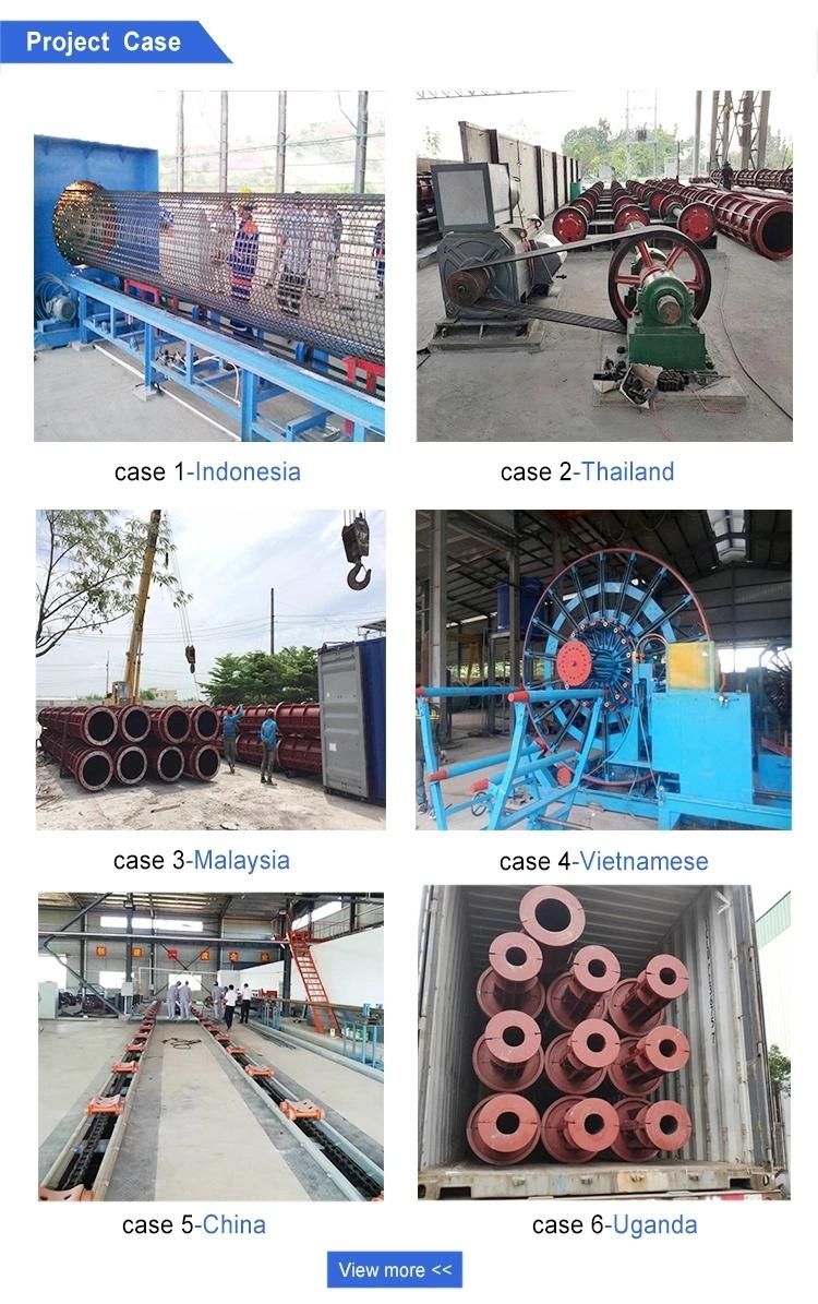 High Quality Automatic Concrete Pole Tension Jack Machine