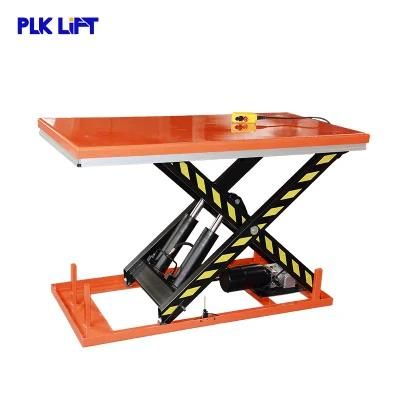 3000kg Stationary Hydraulic Lifting and Lowering Mechanism Scissor Lift