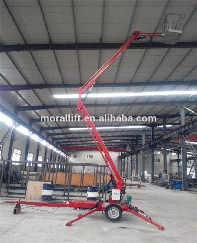 Hydraulic Towable Articulating Boom Lift with CE