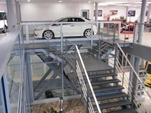 China High Quality Heavy Duty Hydraulic Electric Scissor Car Lift Table for 4s Shop Showing Room