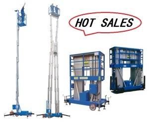 Double Masts Aluminum Aerial Work Platform with CE (GTWY)