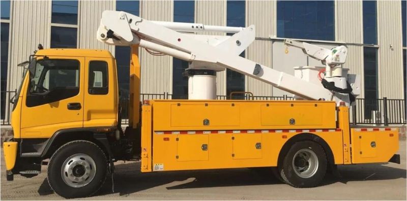 Cheap Price 17m Insulated Arm/Bucket Cherry Picker