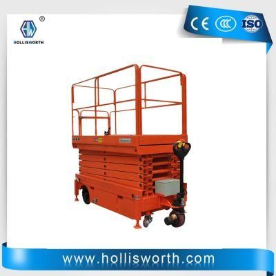 Movable Steel Scissor Aerial Working Platform