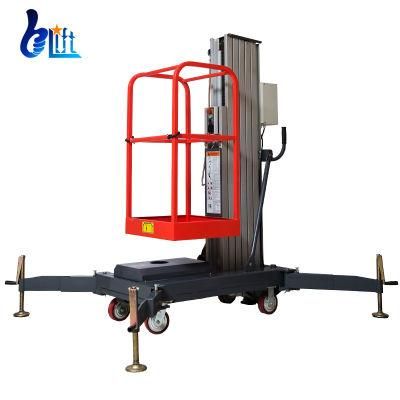 Load 150kg Work Platform Standard Aluminum Alloy Lifter Hydraulic Lift Manufacturer