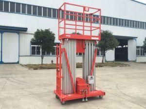 Double Masts Aluminum Aerial Work Platform with CE