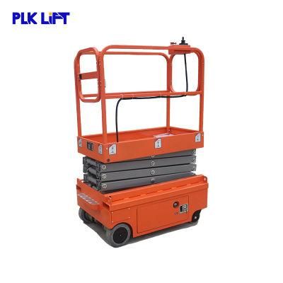Direct Factory Hydraulic Small Electric Man Lift for Supermarket