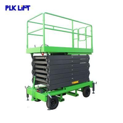 Electric Mobile Scissor Lift Scaffolding Mobile Scissors Lifting Platform