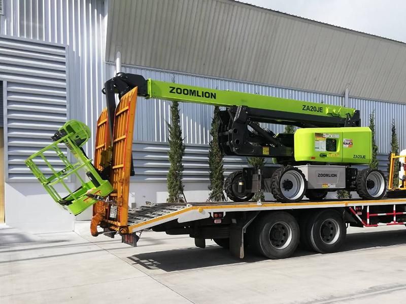 Zoomlion Za20je 20m Electric Articulating Boom Man Lift