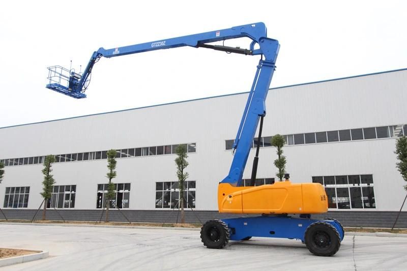 Gtzz30z Aerial Work Platform Small Articulating Boom Lift Material Handing Equipment