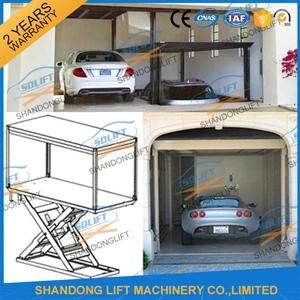 Hydraulic Double Layers Automotive Vertical Car Parking Equipment with Ce