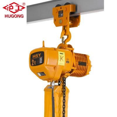 2000kg Single Chain Block Ectrical Hoist with Ce