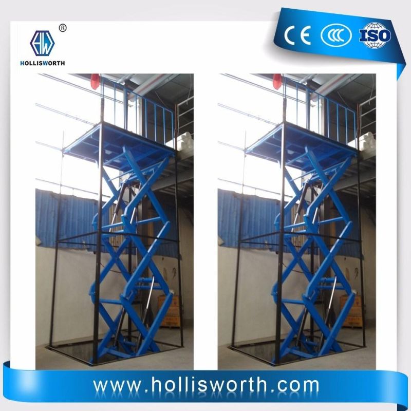 Stationary Hydraulic Cargo Lift Table