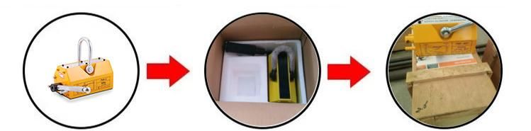 Permanent Magnets Lifter 500kg for Steel Sheets