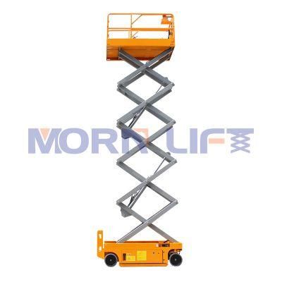 12m Working Height 5m Morn CE Platform Scissor Personal Lift