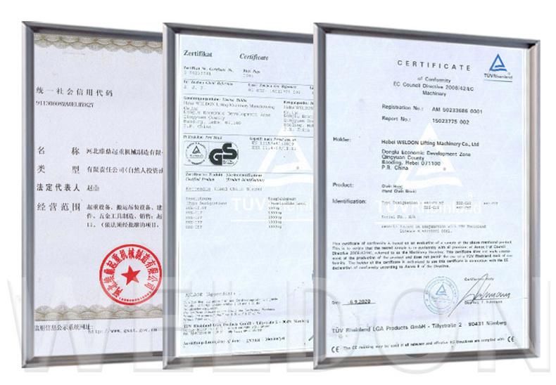 High Quality 2t 3t Hoist Manual Lifter