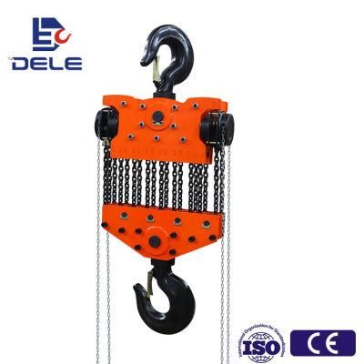 Df 20ton Heavy Crane Lifting Manual Chain Hoist Chain Block