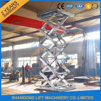 Hot DIP Galvanized Hydraulic Electric Scissor Pool Lift with Ce
