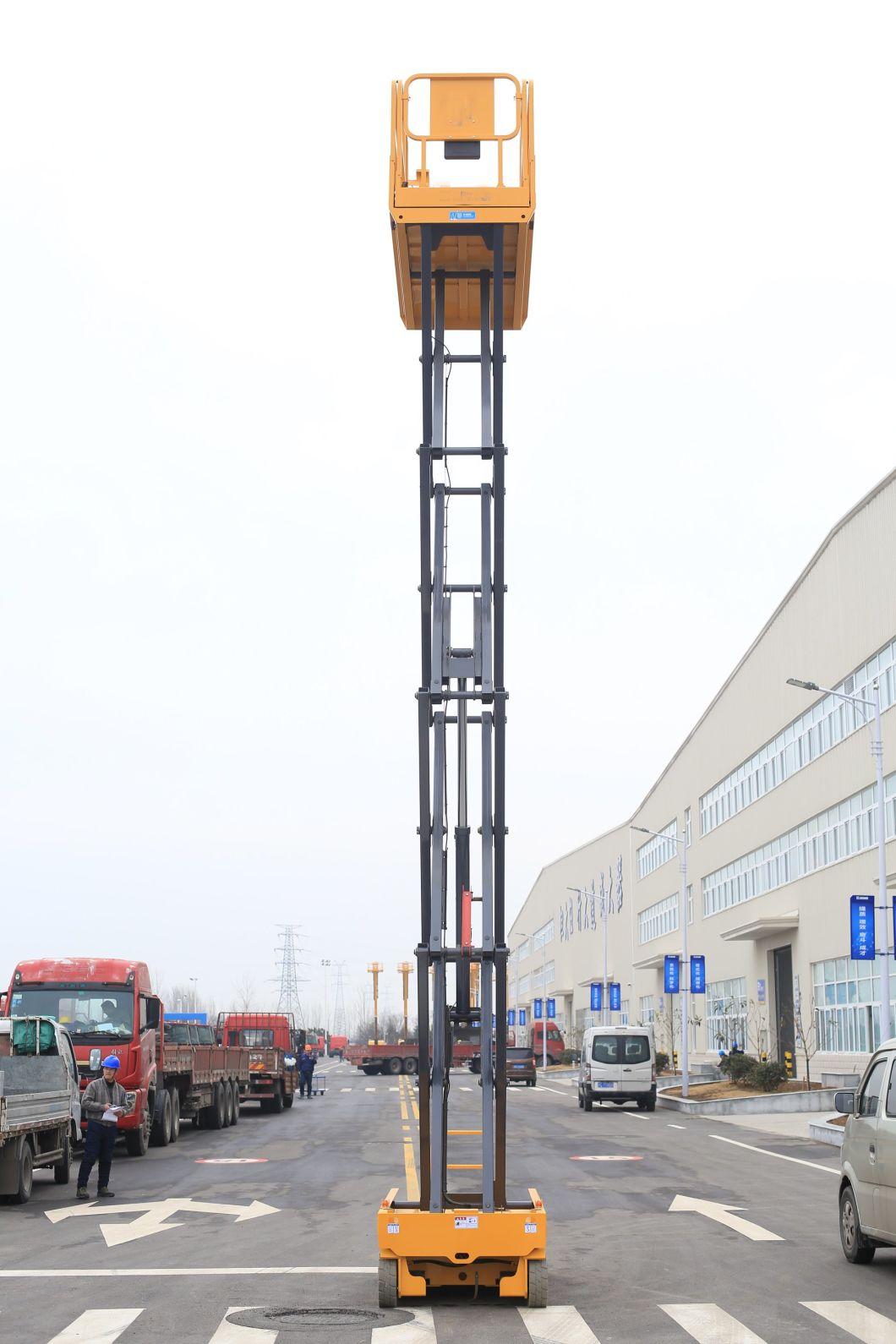 Hot Sale 10m Portable Hydraulic Scissor Lift Trailer Xg1012HD with Best Price