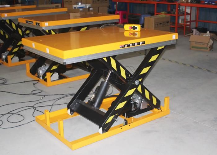 Fixed Hydraulic Lifting Platform 1000kg 2000kg 4000kg Stationary Scissor Lift Table for Sale