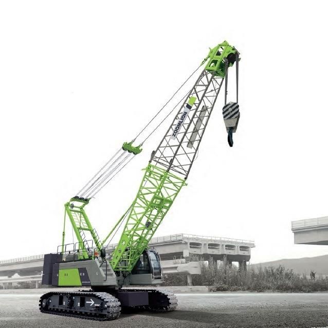 New Zoomlion Lifting Machine Zcc800h 80 Tons Hydraulic Crawler Crane