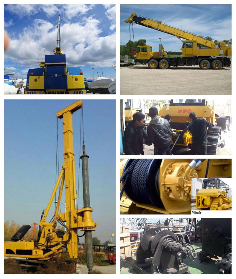 China Manufacture Customized 1/2/3/5/6/8/10/15/20/25/30/50/60 Ton Hydraulic Winch