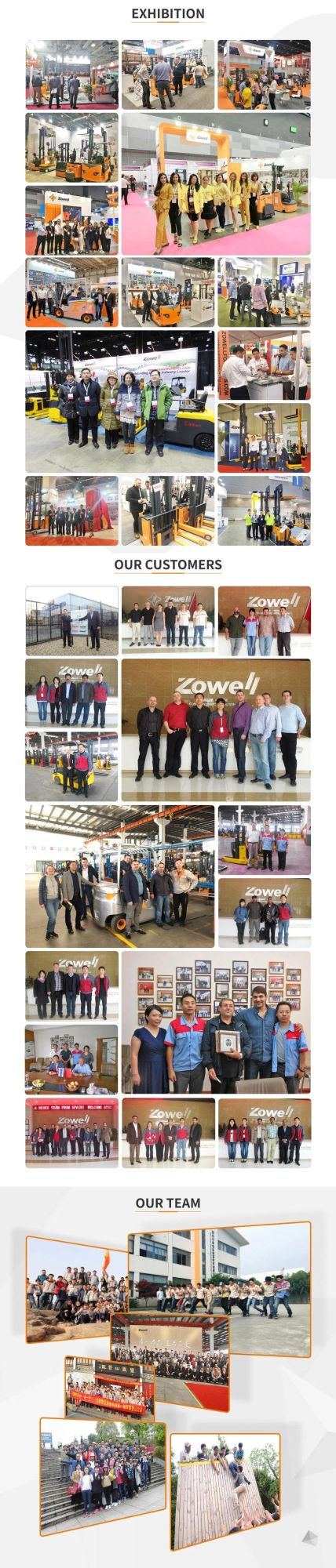 Zowell Hot Sell Self-Propelled Stock Picker Order Picker Standing on Electric Type Super Low Step-Allows Easy Entry to Platform