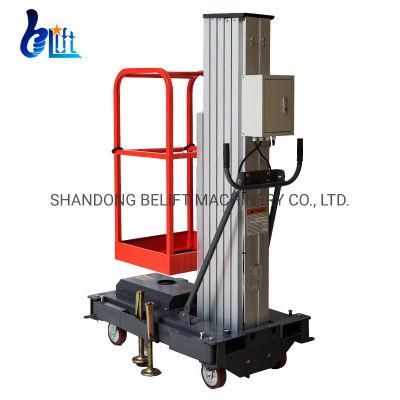 12m Hydraulic Aluminum Alloy Lifting Platform Suspended Platform Aerial Lift