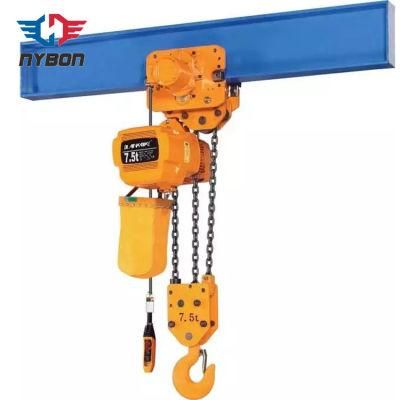 Custom 1 Ton 3 Ton 5 Ton Electric Chain Hoist with Monorail Trolley