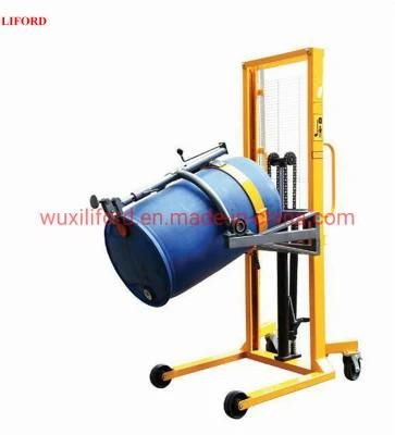 Heavy-Duty 450kg Ergonomic Drum Lifter Drum Dumper