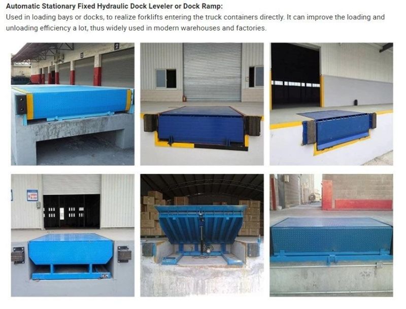 for Warehouse Hydraulic Lift 8t-10t Stable Dock Leveller