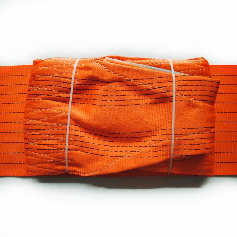 Double Layers Two Eyes Flat Webbing Sling 7: 1 (10T)