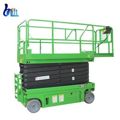Hydraulic Power Electric Drive Self Propelled Mobile Scissor Hydraulic Lift Machine Lifting