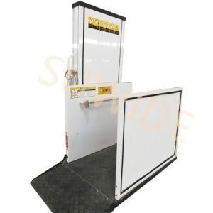 Barrier Free Lifting Platform Vertical Platform Electric Elevator Home Disabled Wheelchair Lift for 1 Person