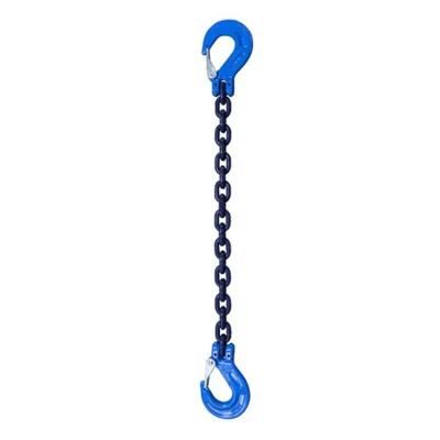 Yellow Painted G80 Chain Sling with Single/One Leg