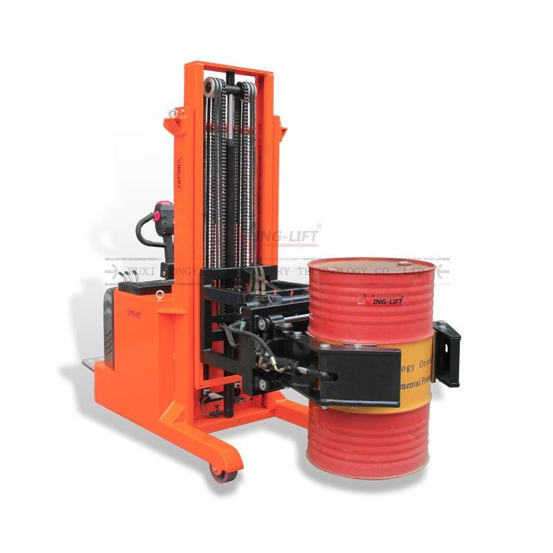 High Quality Yl800 360 Degree Rotating Hydraulic Drum Stacker Capacity 800kg From China