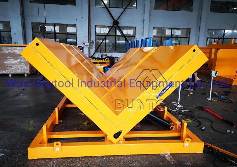 Hydraulic Scissor Lift Table 90 Degree Tilt Work Bench