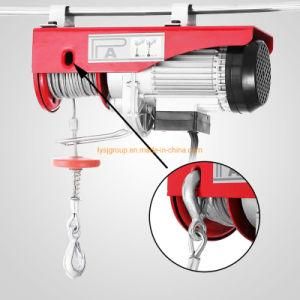 110V Small Motor Lifting Mini Electric Hoist 100kg, PA200
