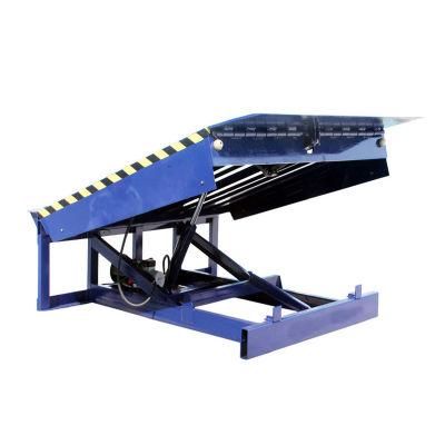 Stationary Hydraulic Lift Table Fixed Container Loading Dock Leveler