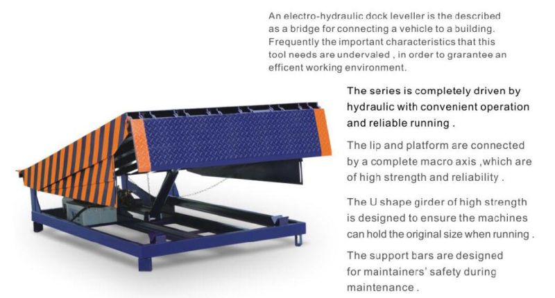 Simple Operation Electro-Hydraulic Dock Leveller