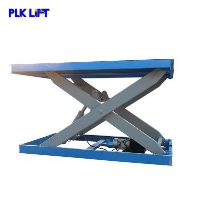 4000kg Large Platform Hydraulic Electric Fixed Scissor Lift