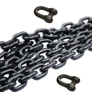 Black Painted Hot DIP Galvanized Hoist Chain/Lifting Chain